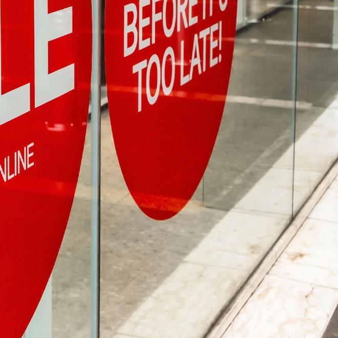 Druk offsetowy na folii adhezyjnej